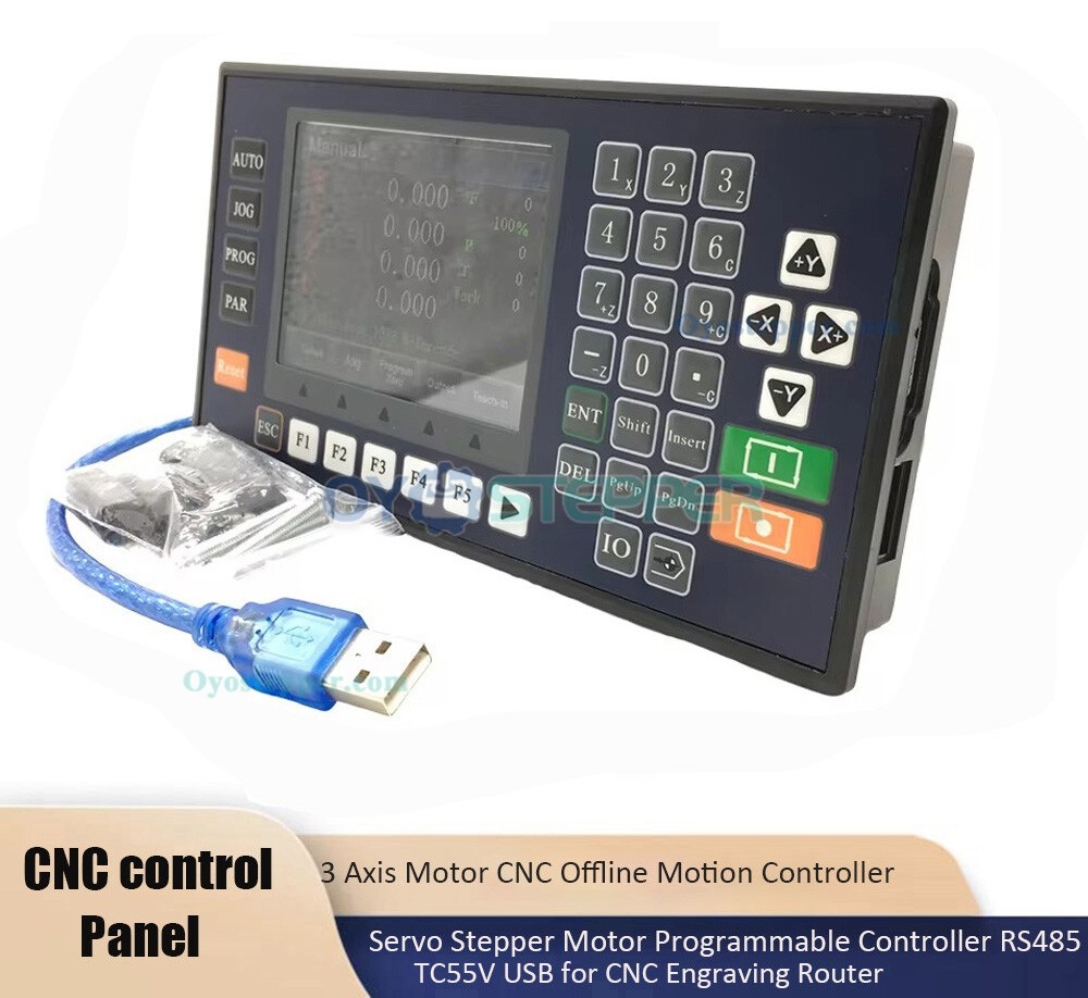 Programmable Servo/Stepper Motor Controller 2 Axis/3 Axis/4 Axis Speed Control Panel CNC Motion Controller